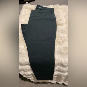 Old Navy Dark Green skinny Pixie pants size 14 petite never worn no tags